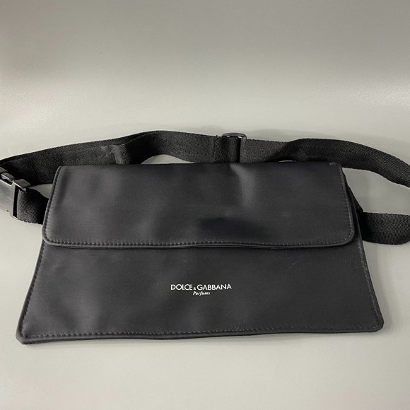 Dolce & Gabbana Parfums  Black Nylon Fanny Pack - Picture 2 of 12